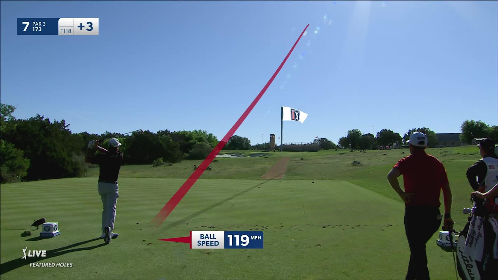 Kevin Kisner's tee shot to 3 feet sets up birdie at Valero