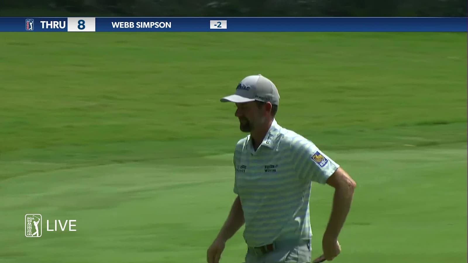 Webb Simpson's dart leads to birdie at Wyndham