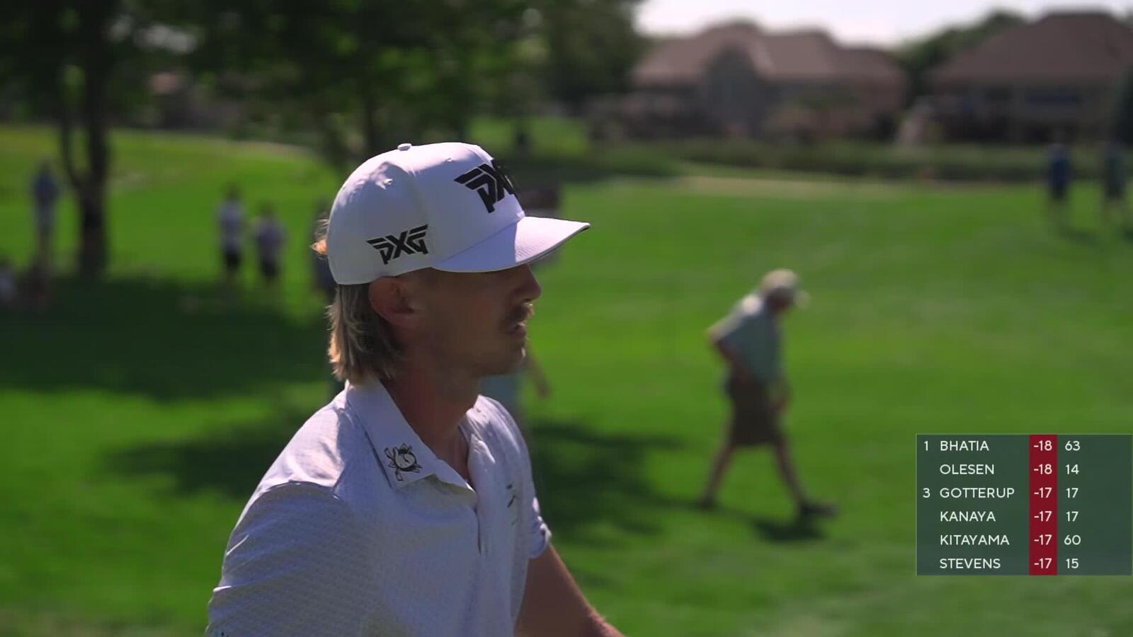 Jake Knapp makes birdie on No. 15 at 3M Open