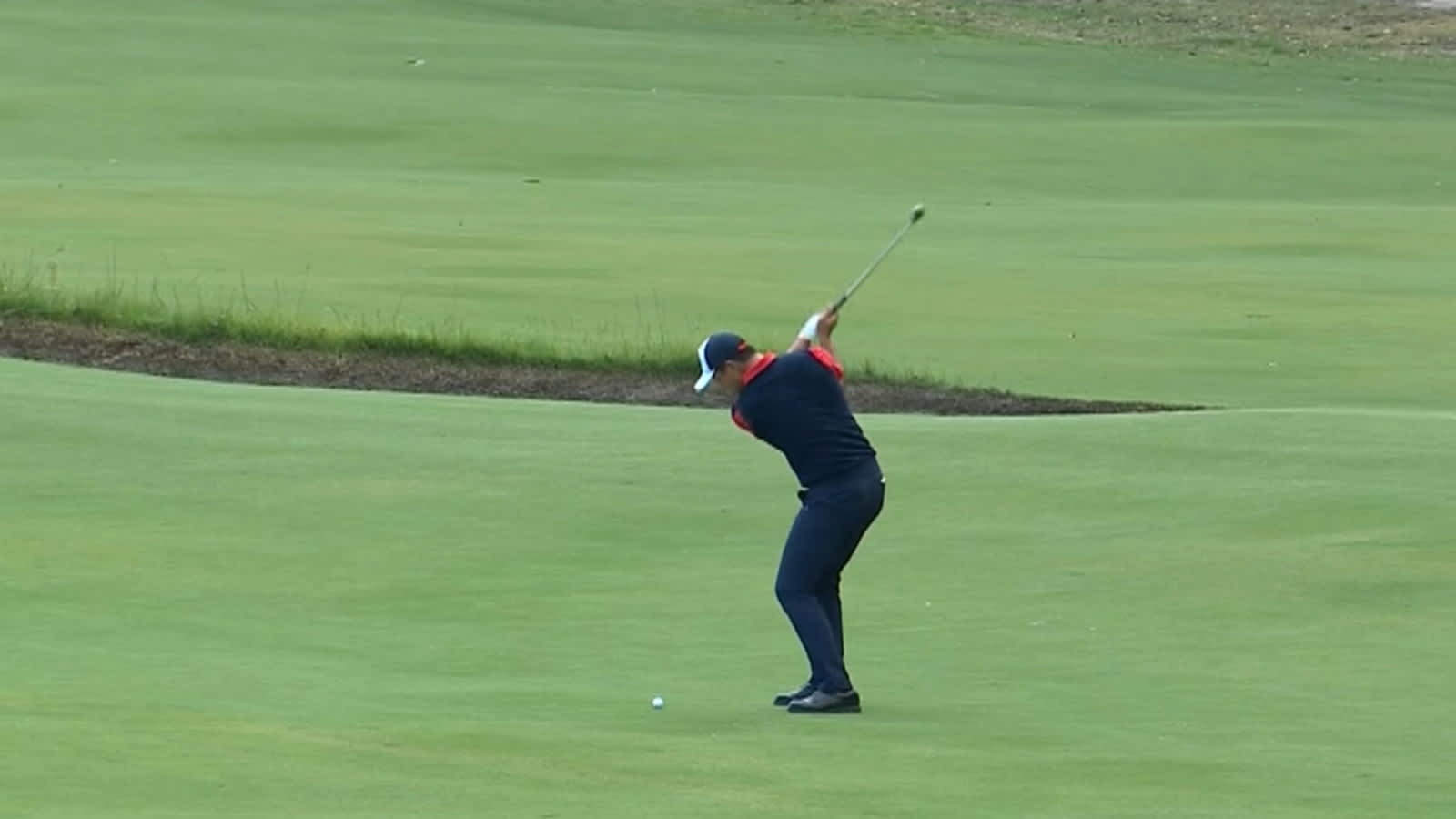 Ashun Wu's near eagle approach at ISPS Handa