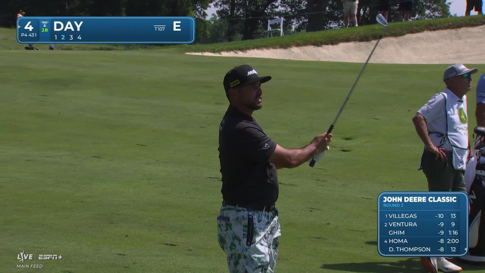 Jason Day makes birdie on No. 4 at John Deere