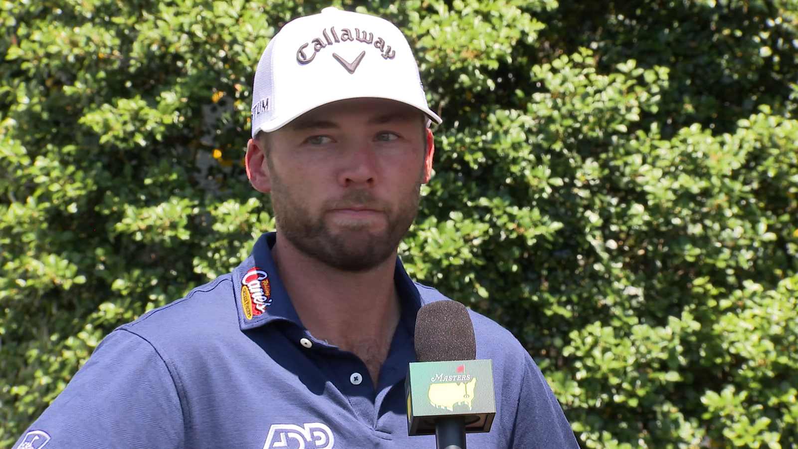  Sam Burns explains mentality tied atop leaderboard after first round