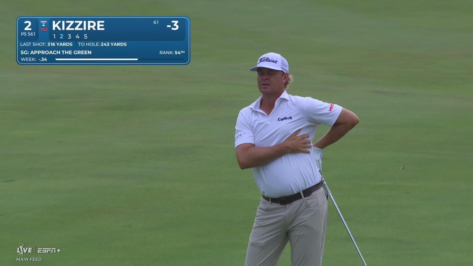 Patton Kizzire makes birdie on No. 2 at John Deere