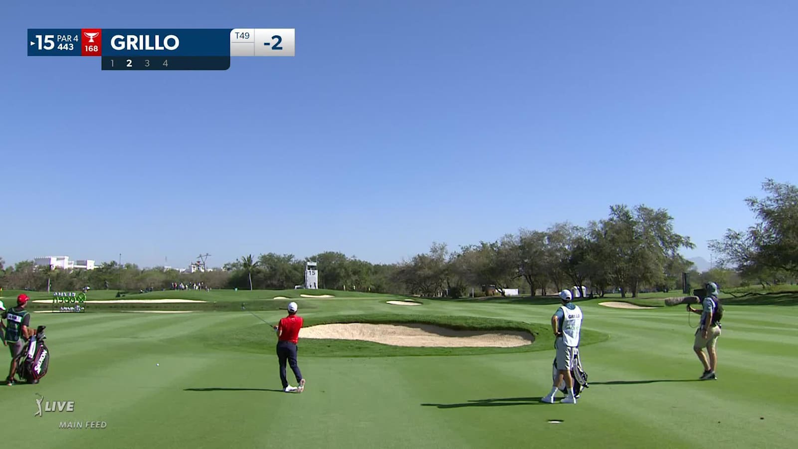 Emiliano Grillo spins approach close and birdies at Mexico Open