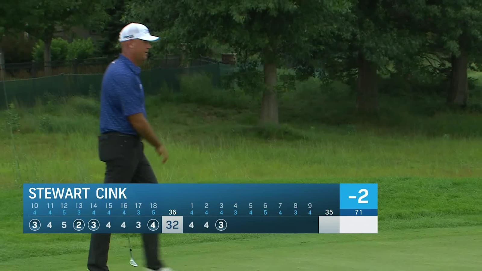 Stewart Cink makes birdie on No. 3 at 3M Open