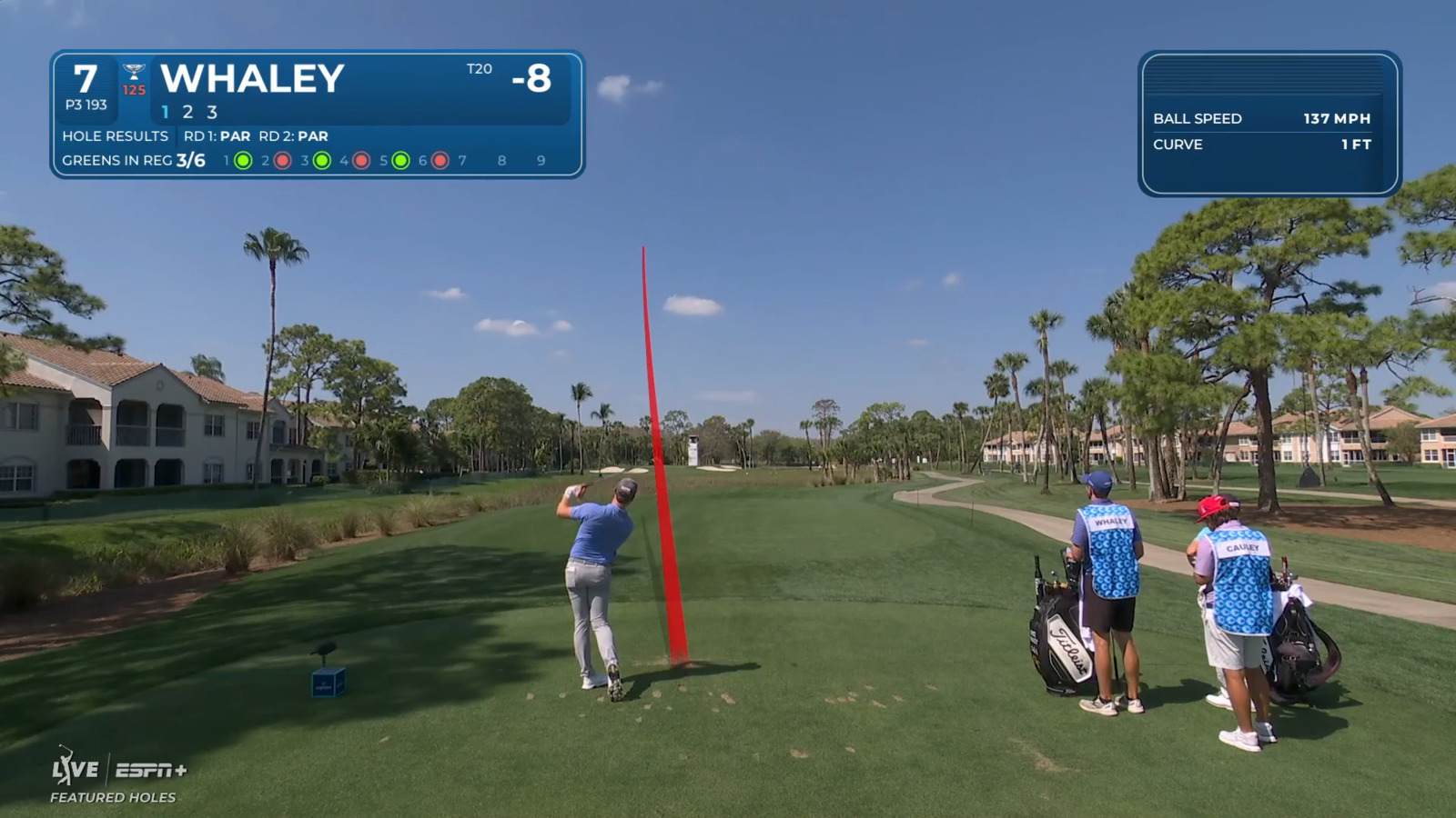 Vince Whaley's quality tee shot sets up birdie at Cognizant Classic