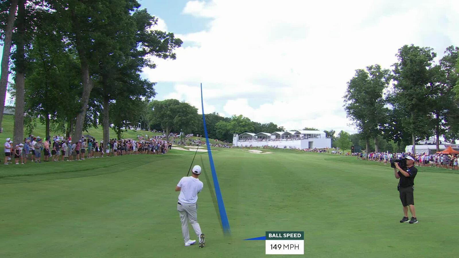 Emiliano Grillo makes birdie to join lead late at John Deere