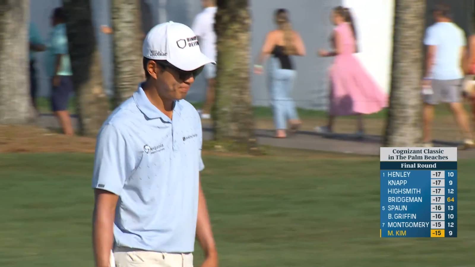 Michael Kim reaches in two to yield birdie at Cognizant Classic