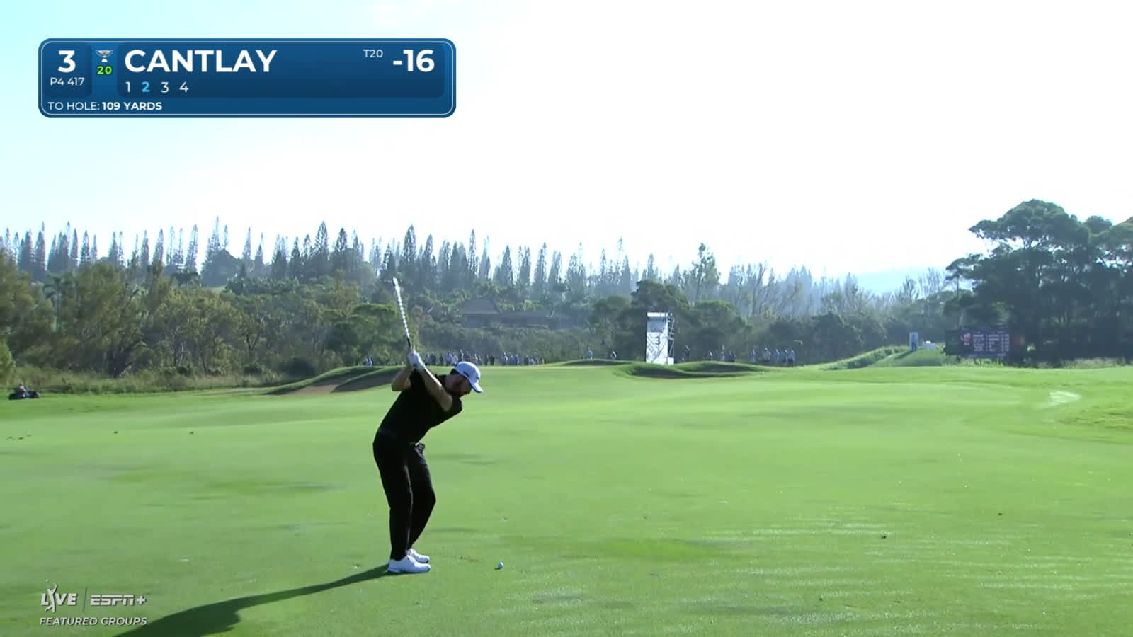 Patrick Cantlay sticks approach tight and birdies at The Sentry