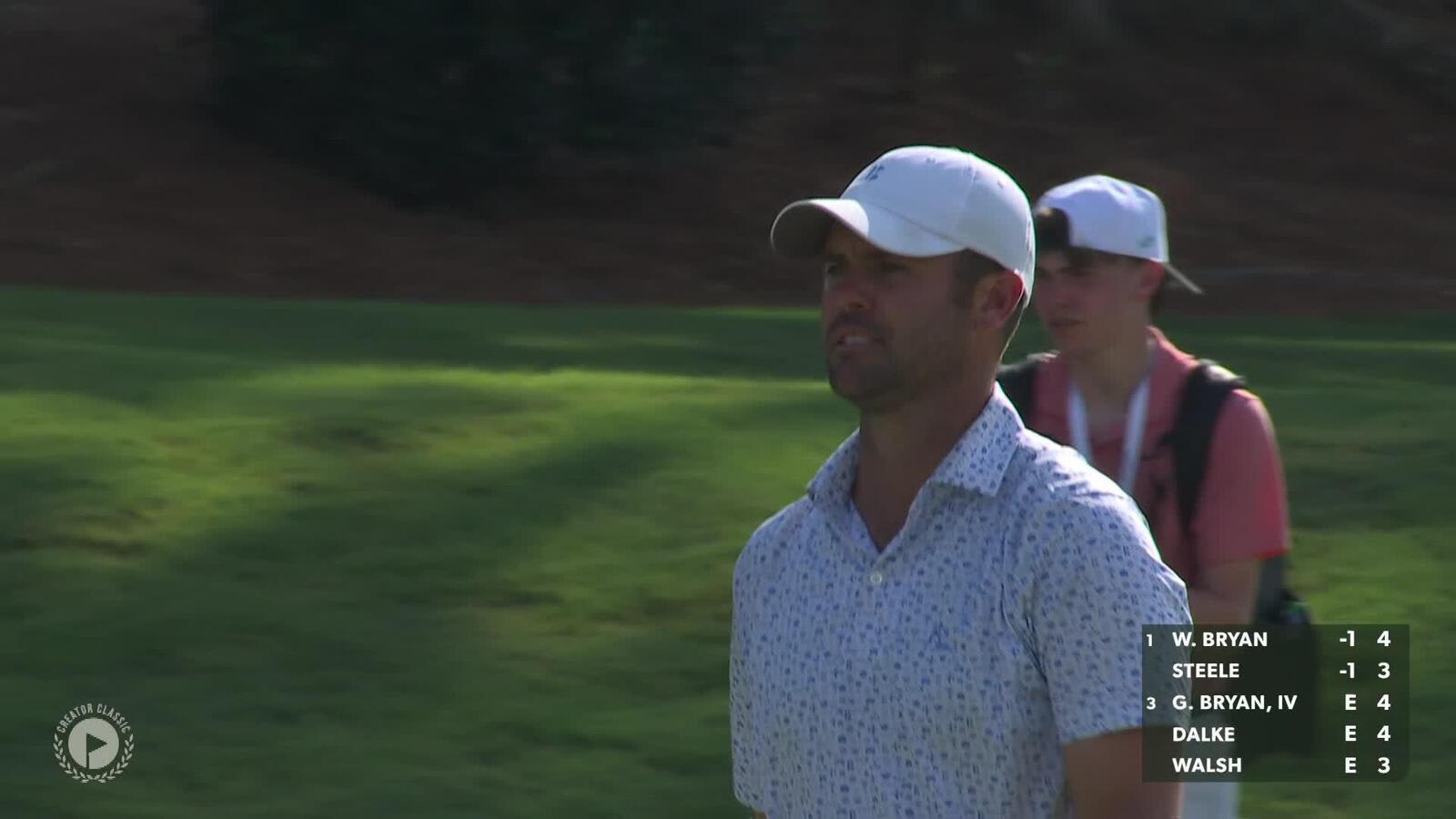 Wesley Bryan gets home in two to set up birdie at Creator Classic
