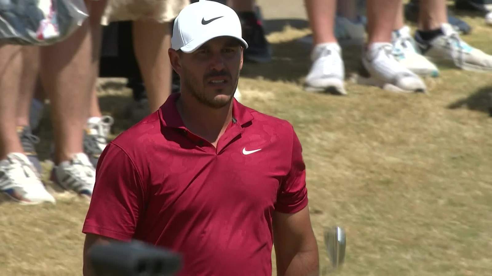 Brooks Koepka sticks it from the rough to set up birdie at WGC-Dell Match Play
