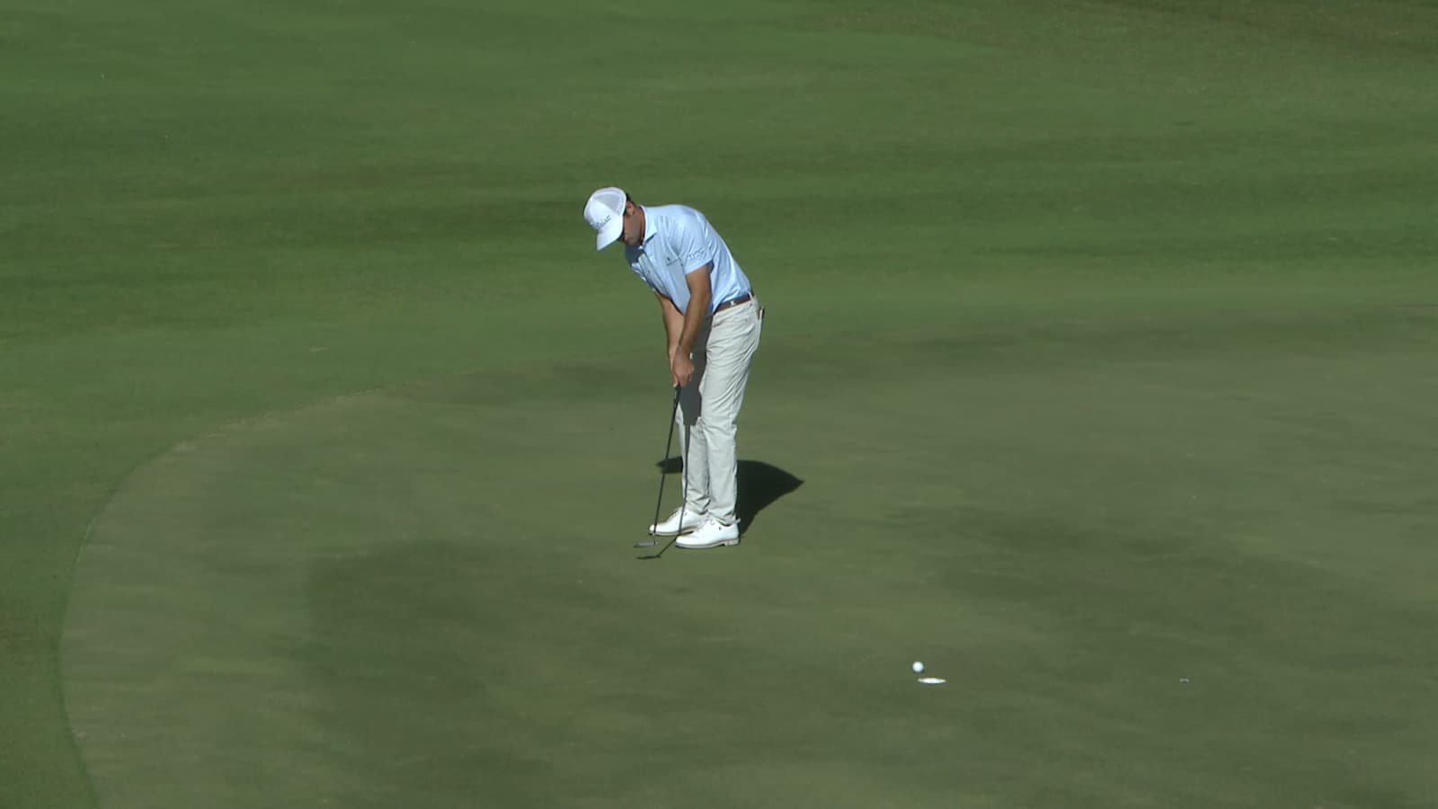 Jackson Suber holes birdie putt at Sony Open