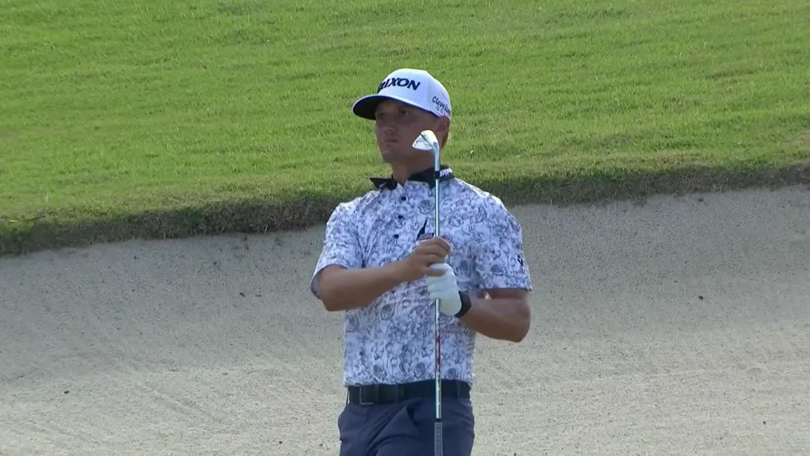 Max McGreevy escapes fairway bunker to set up birdie at Puerto Rico