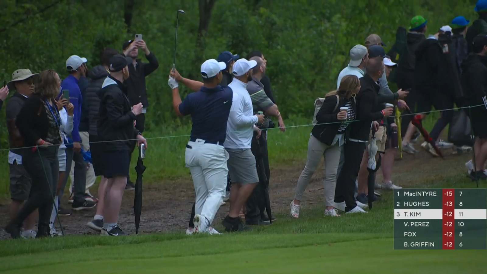 Tom Kim spins it close to set up birdie at RBC Canadian
