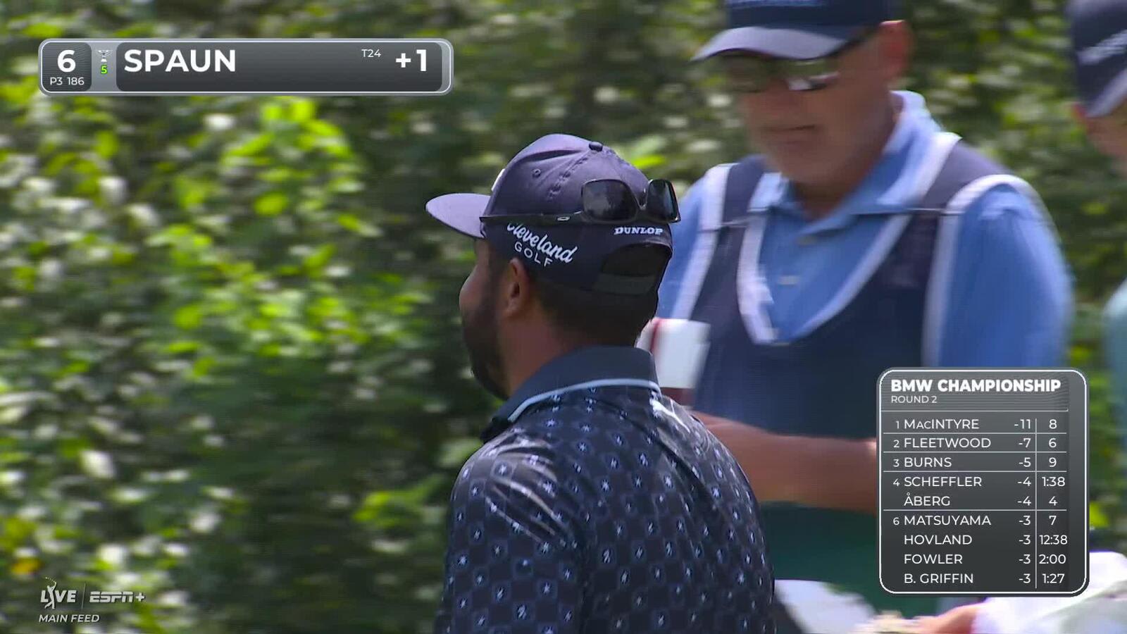 J.J. Spaun nearly aces No. 6 at BMW Championship