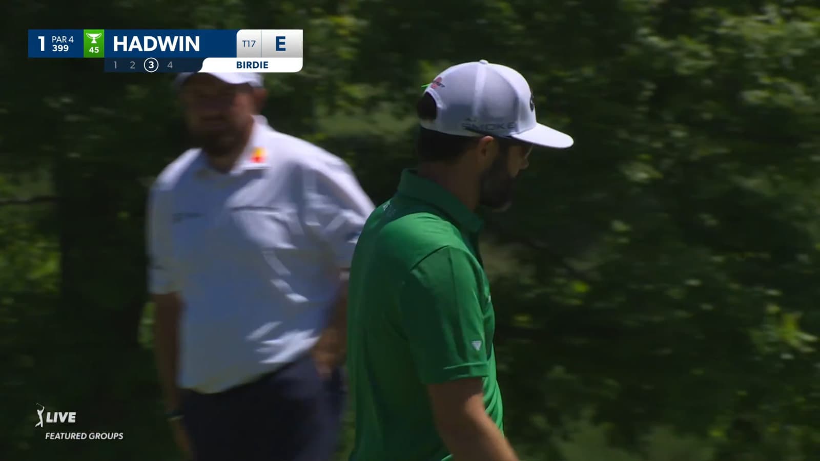 Adam Hadwin makes birdie on the first at RBC Canadian