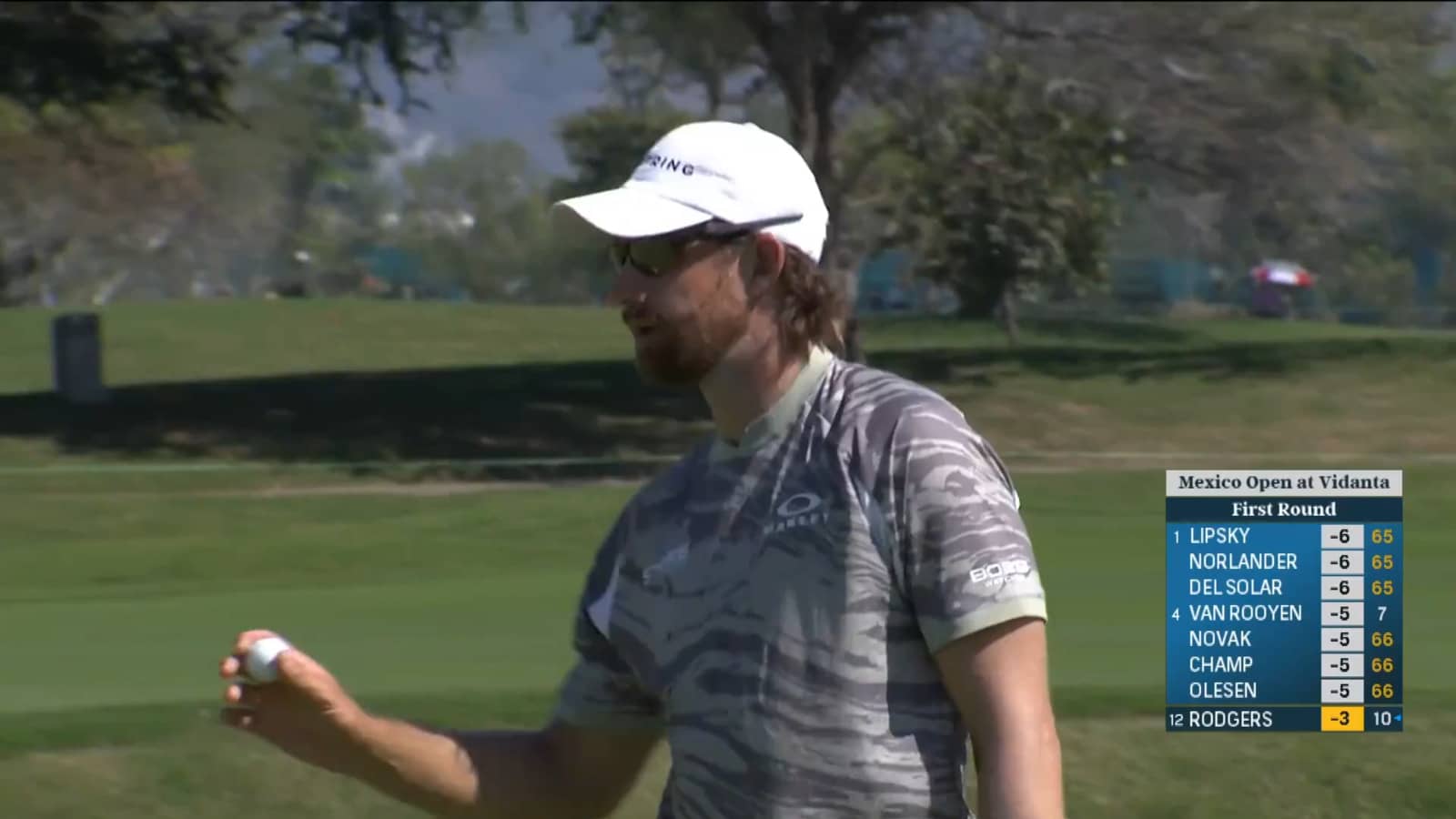 Patrick Rodgers goes back-to-back with birdie on No. 1 at Mexico Open