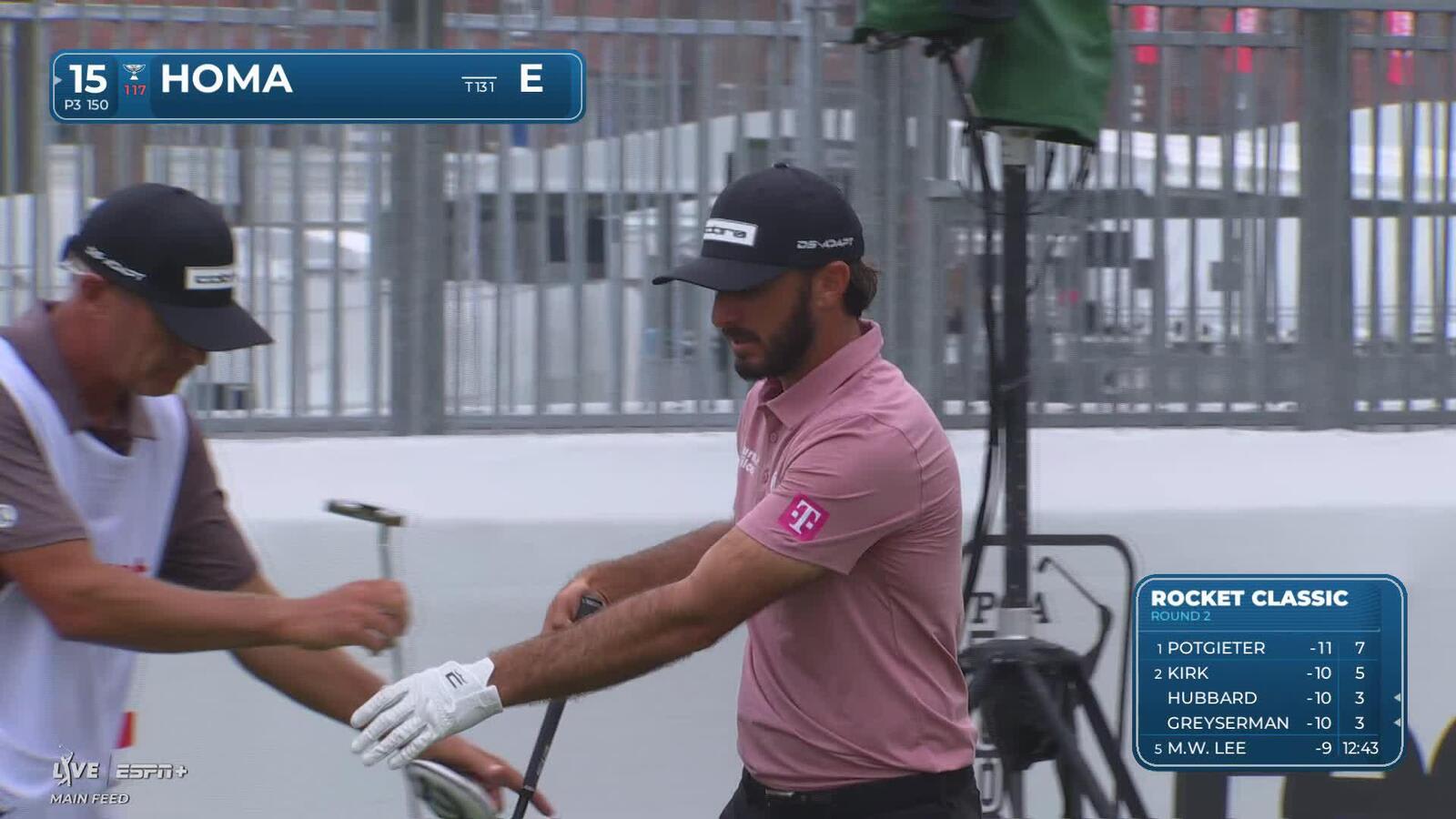 Max Homa makes birdie on No. 15 at Rocket Classic