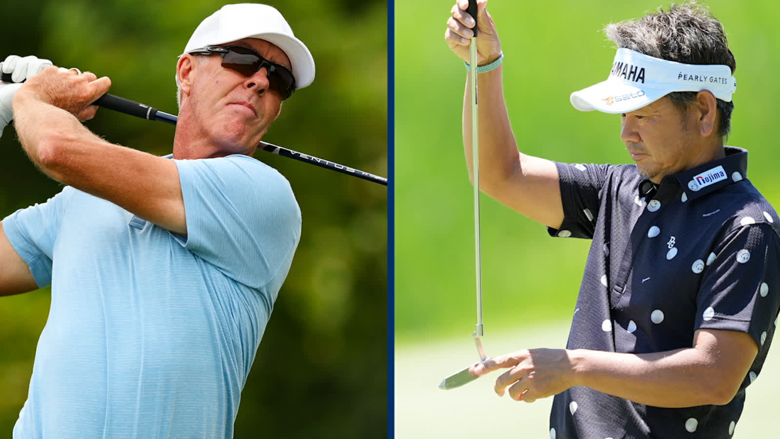 Richard Green and Hiroyuki Fujita share Thursday lead at U.S. Senior Open