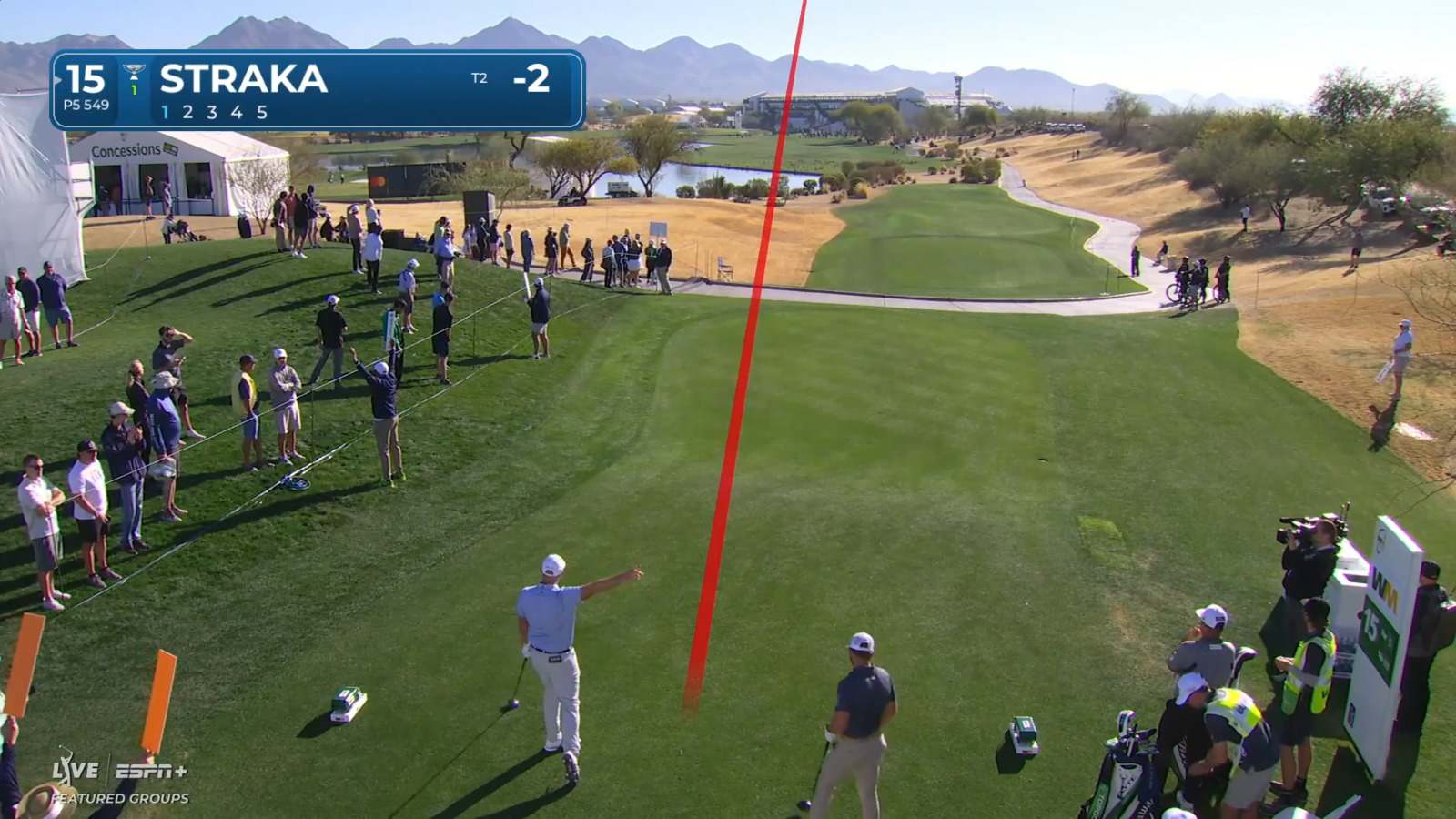 Sepp Straka's crazy, 400-yard, cart-path drive sets up birdie at WM Phoenix Open