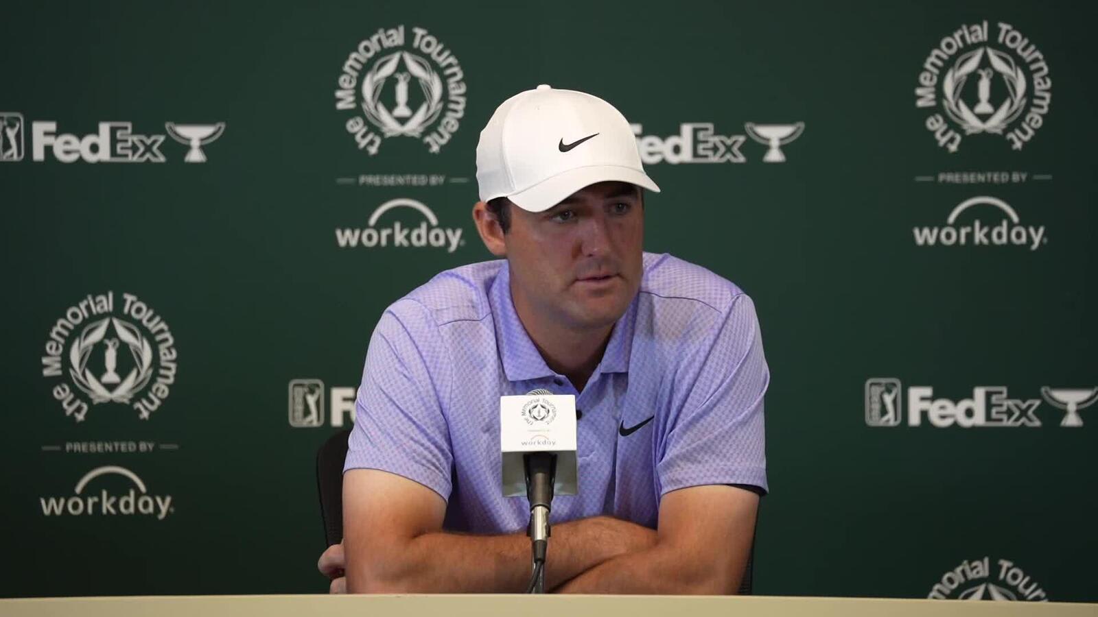 Scottie Scheffler on what it would mean to win the Memorial