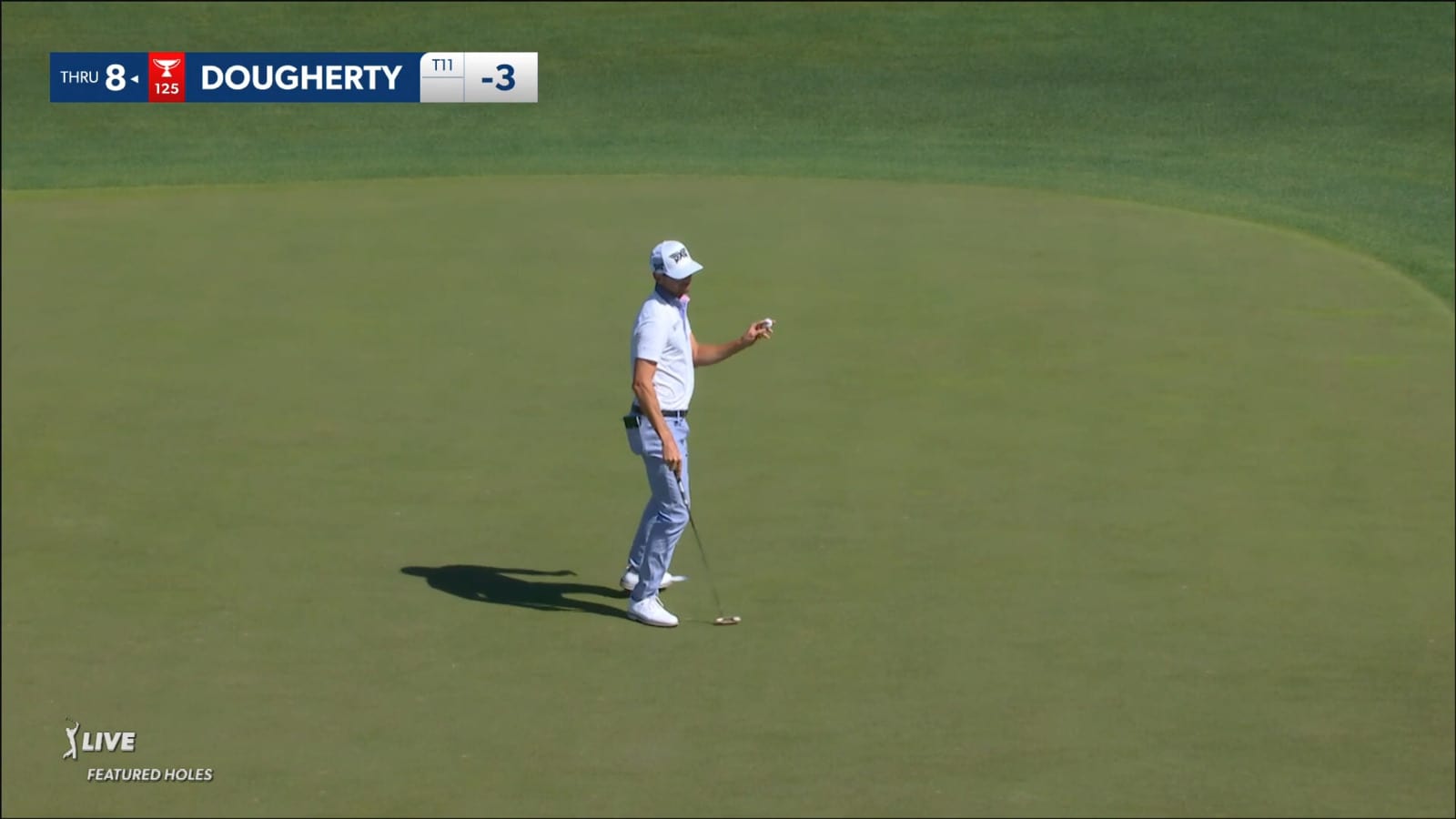 Kevin Dougherty cards third-consecutive birdie on No. 17 at Houston Open