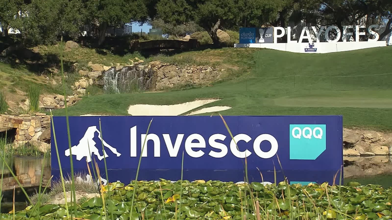 Tom Byrum leads by one at Invesco QQQ