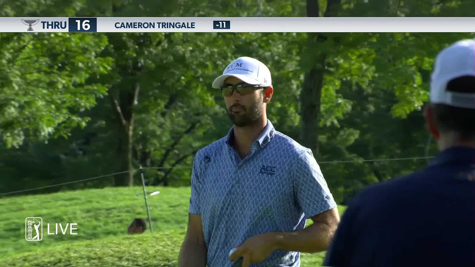 Cameron Tringale's wedge to set up birdie at THE NORTHERN TRUST