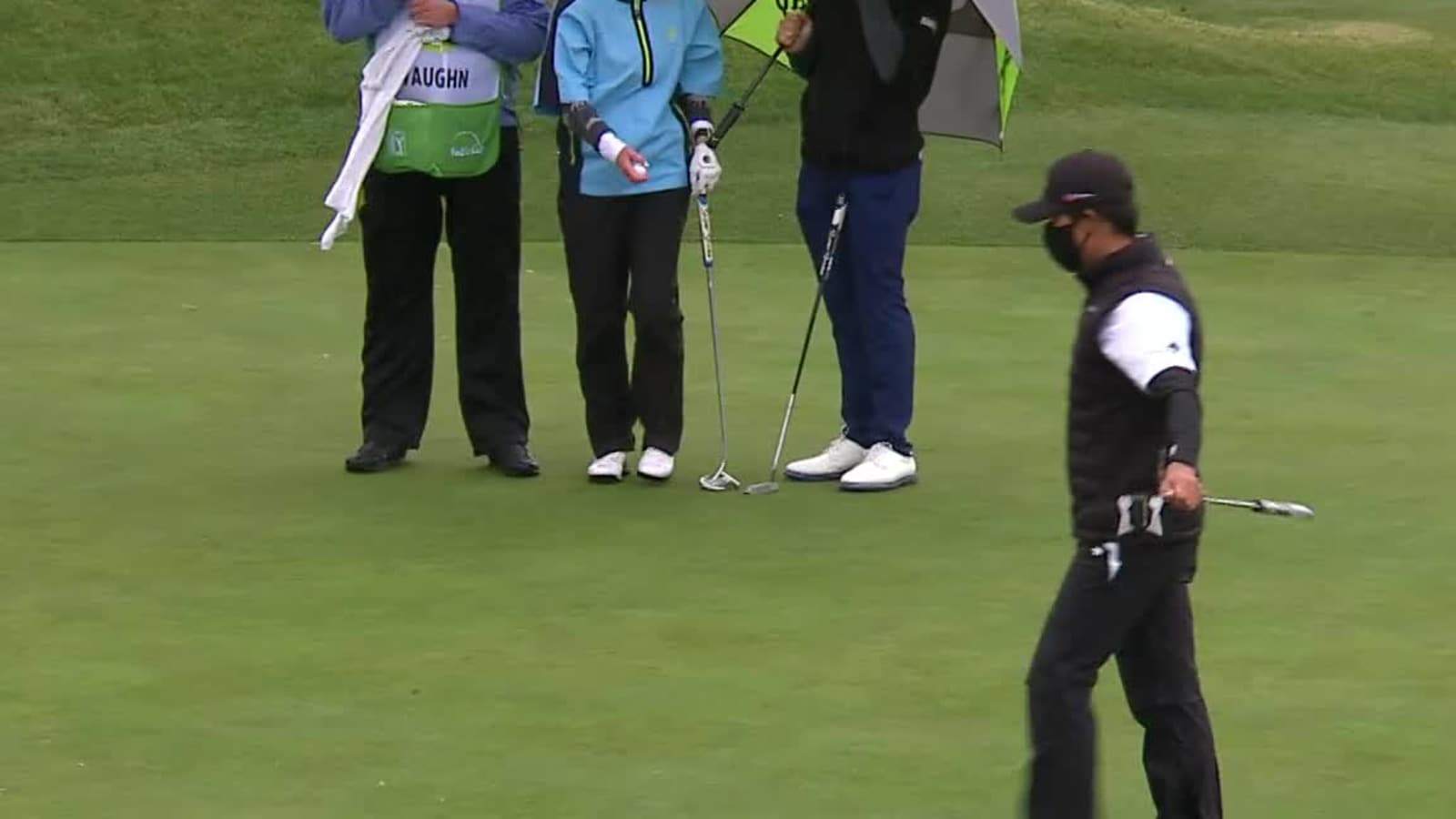 Whee Kim sinks 33-footer for birdie at AT&T Pebble Beach