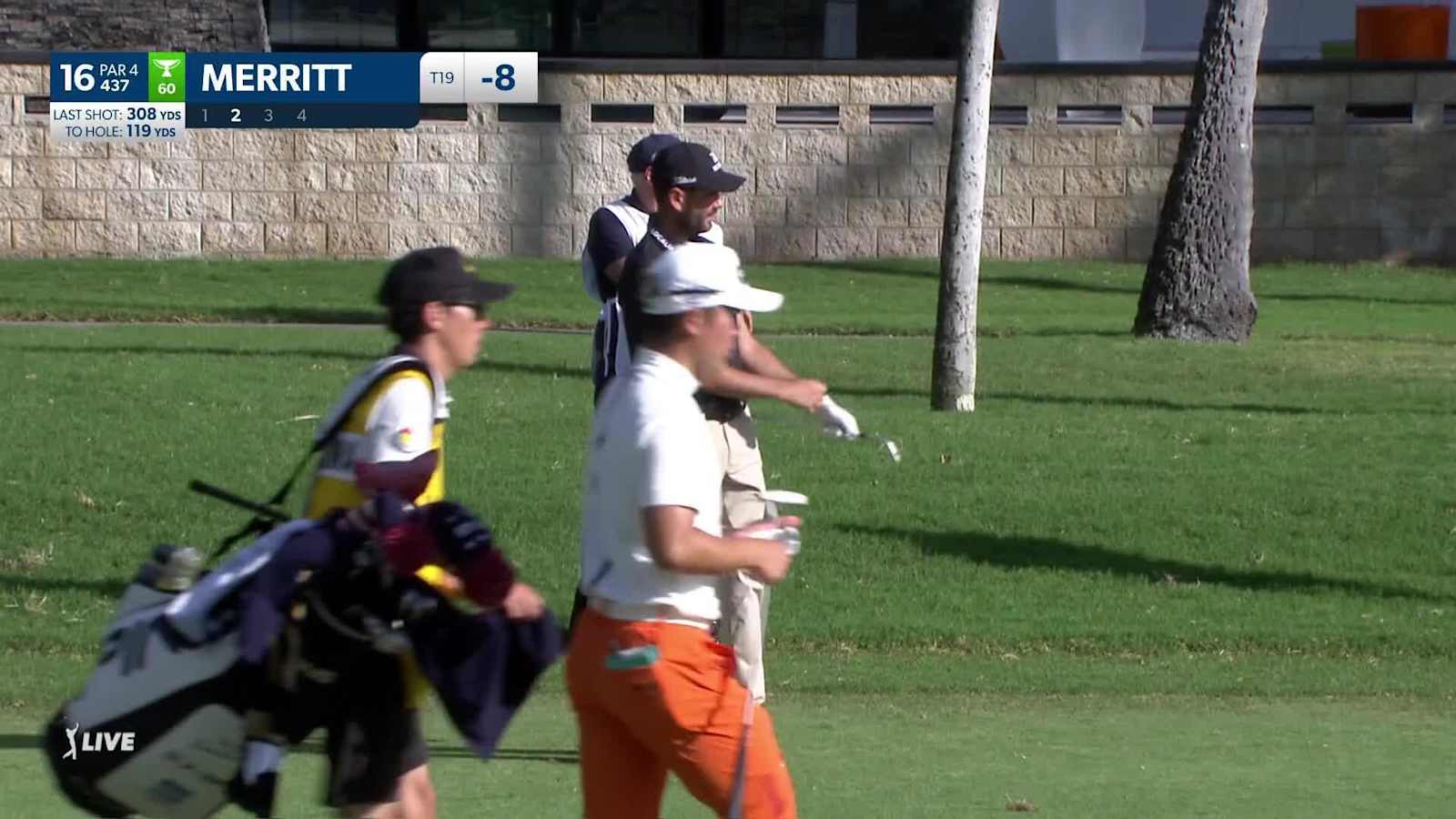 Troy Merritt's 20-foot birdie putt at Sony Open