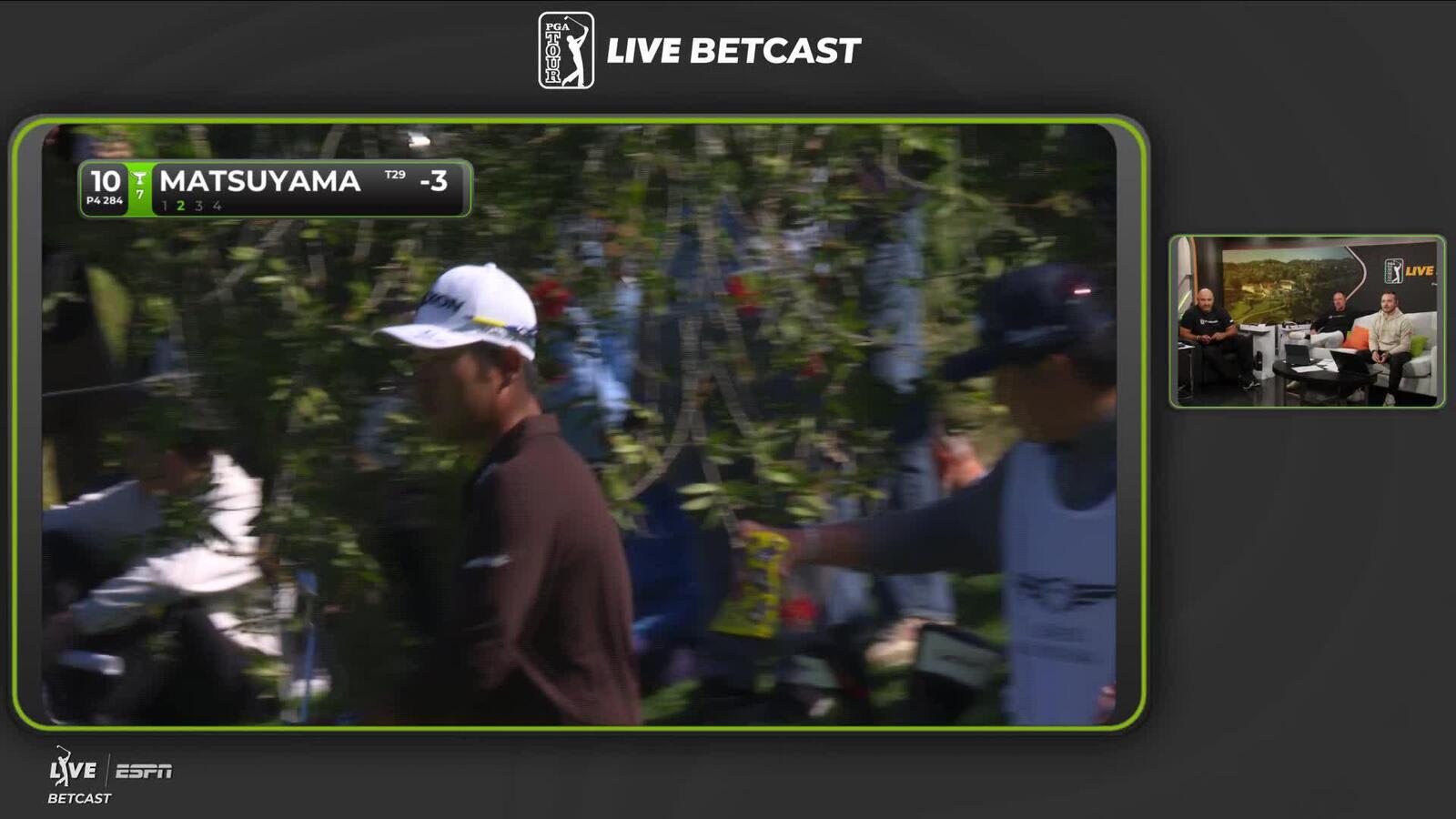 Hideki Matsuyama makes birdie on No. 10 at The Genesis