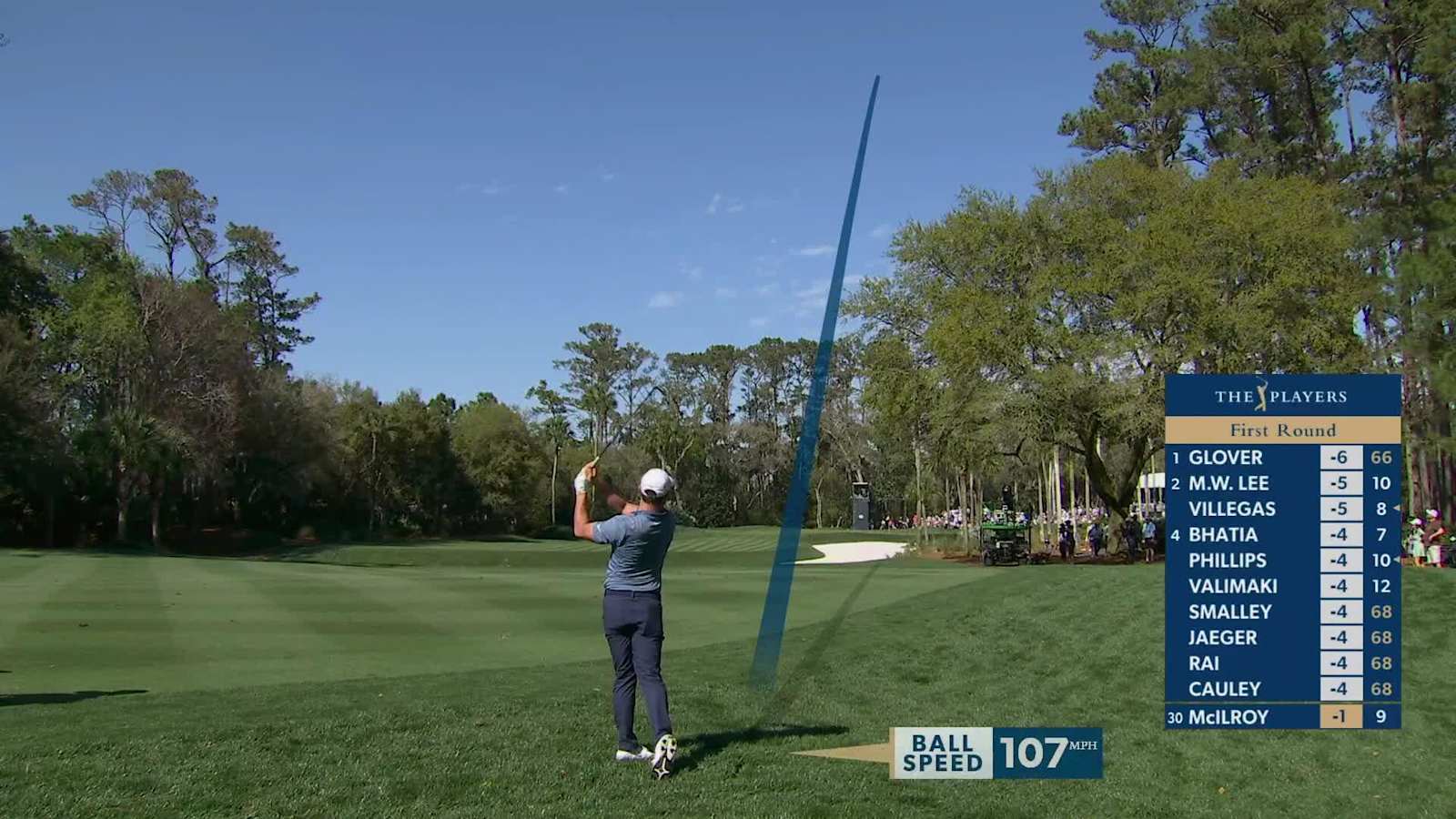 Rory McIlroy's excellent approach sets up birdie at THE PLAYERS