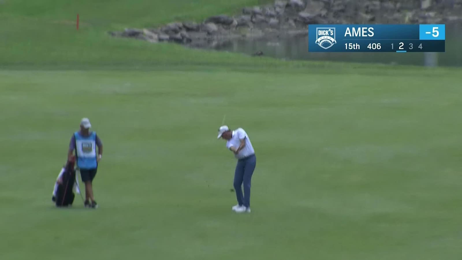 Stephen Ames hits tight approach to set up birdie at DICK'S Open