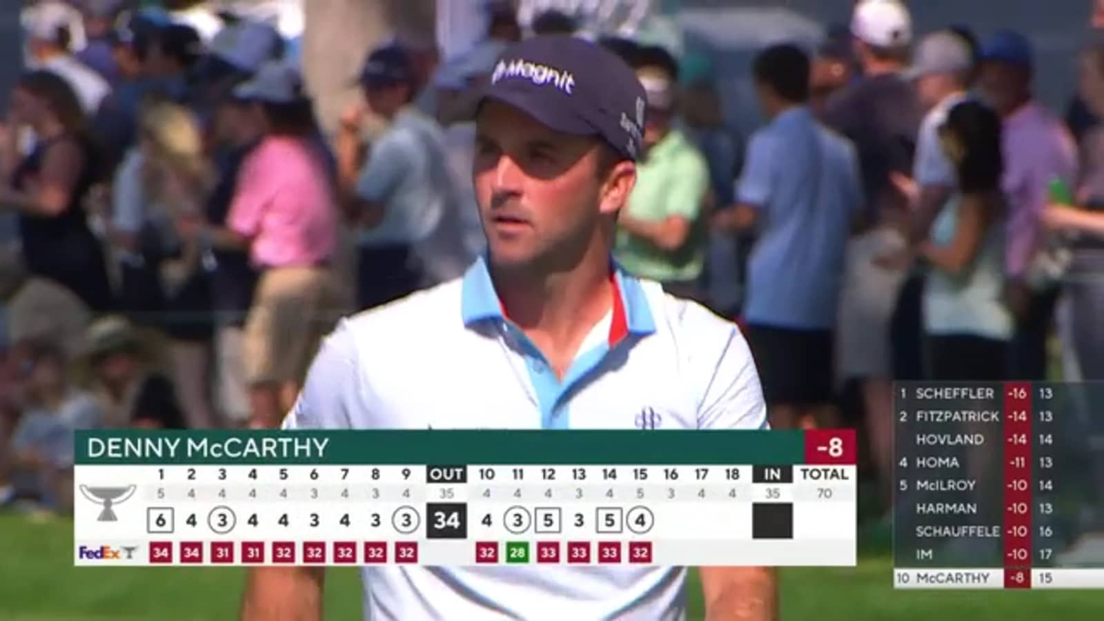 Denny McCarthy makes bounce-back birdie on No. 15 at BMW Championship