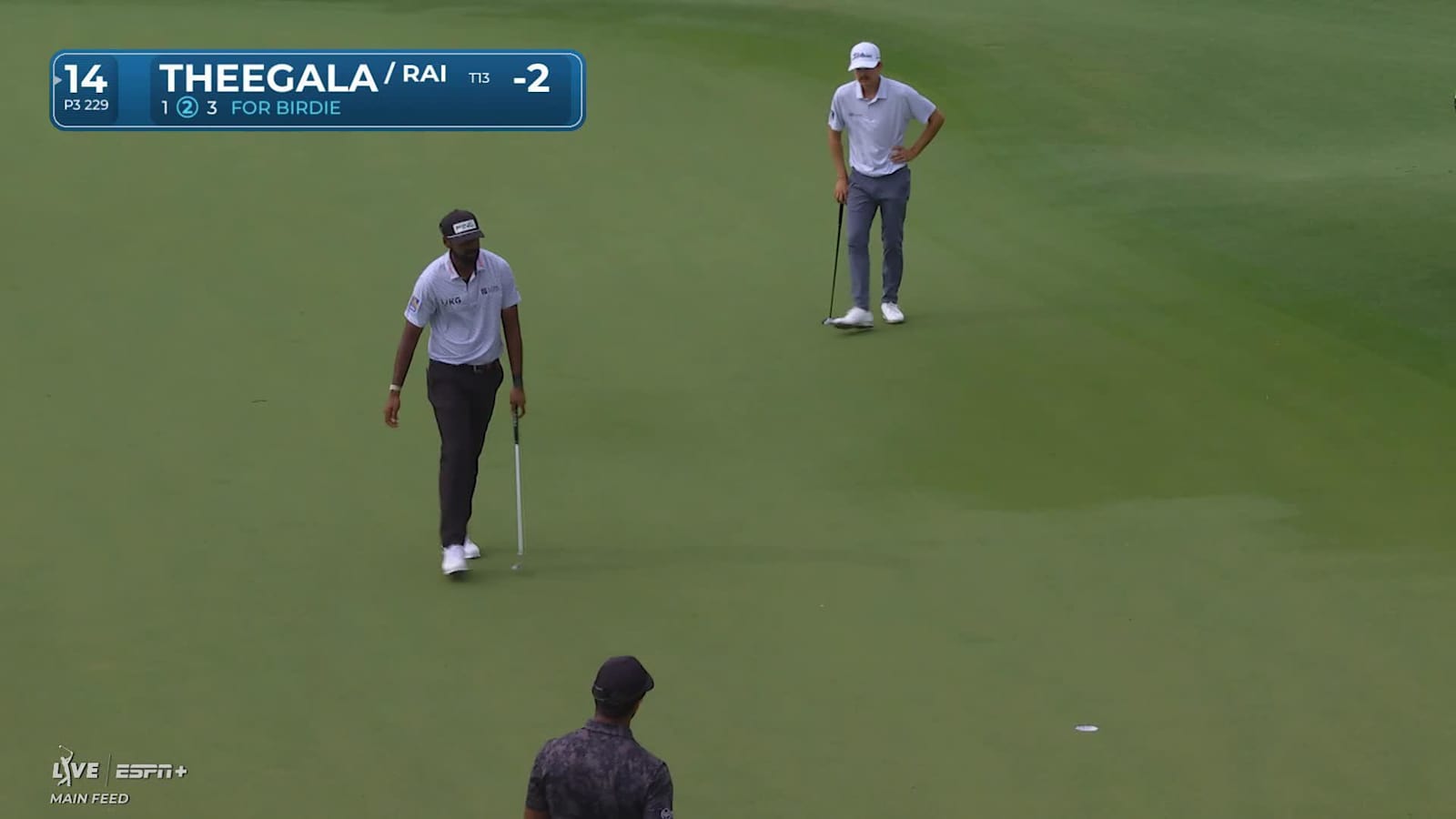 Sahith Theegala's nice tee shot sets up birdie at Zurich Classic