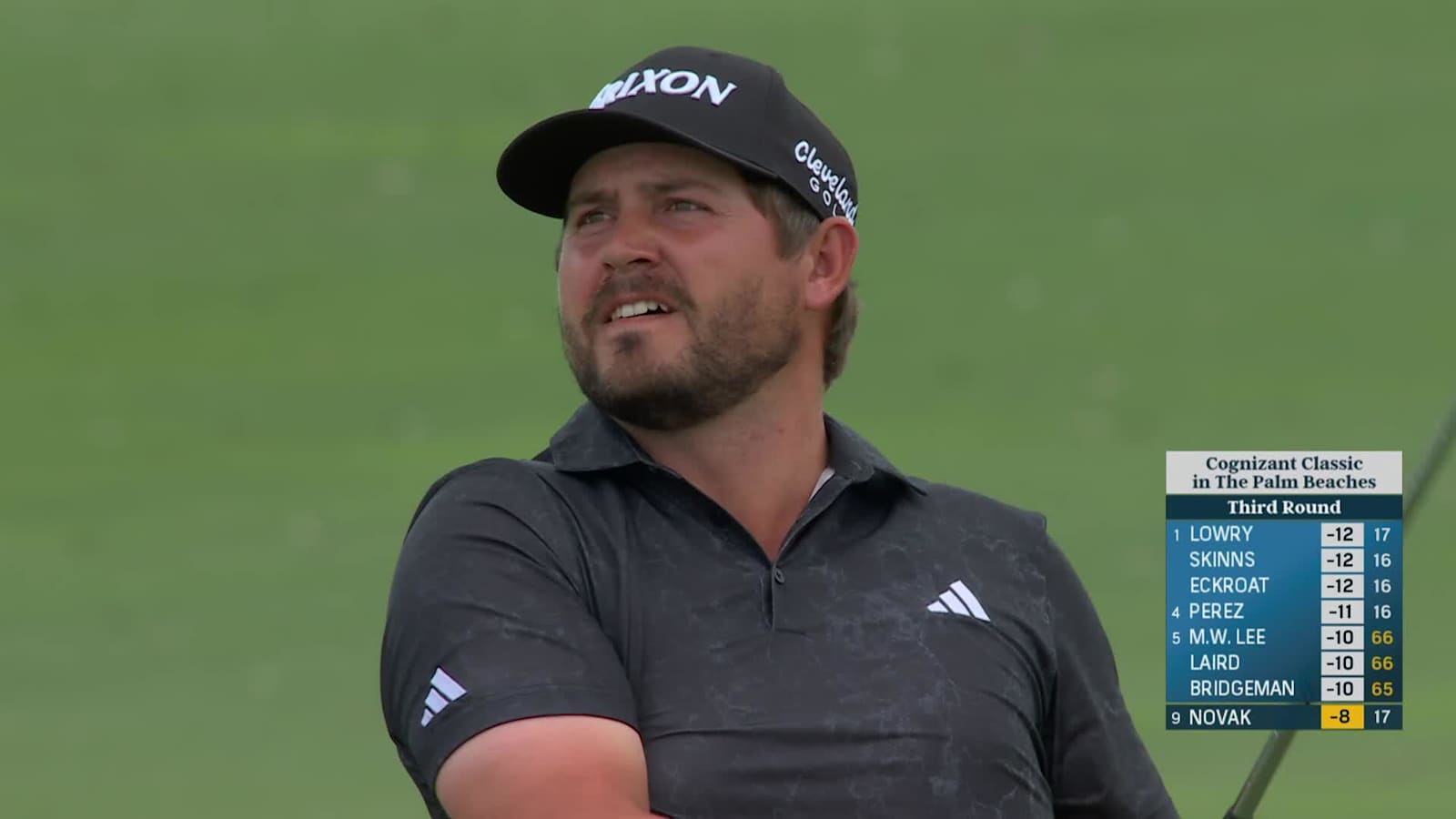 Andrew Novak gets greenside in two to set up birdie at Cognizant Classic