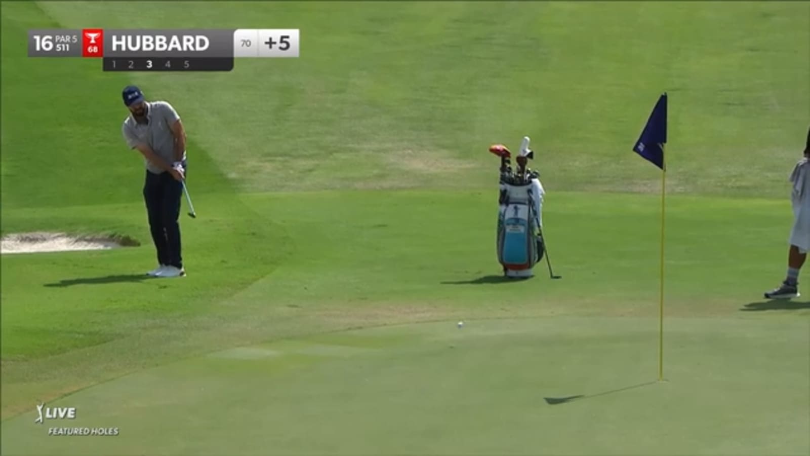 Mark Hubbard's nice chip leads to birdie at FedEx St. Jude