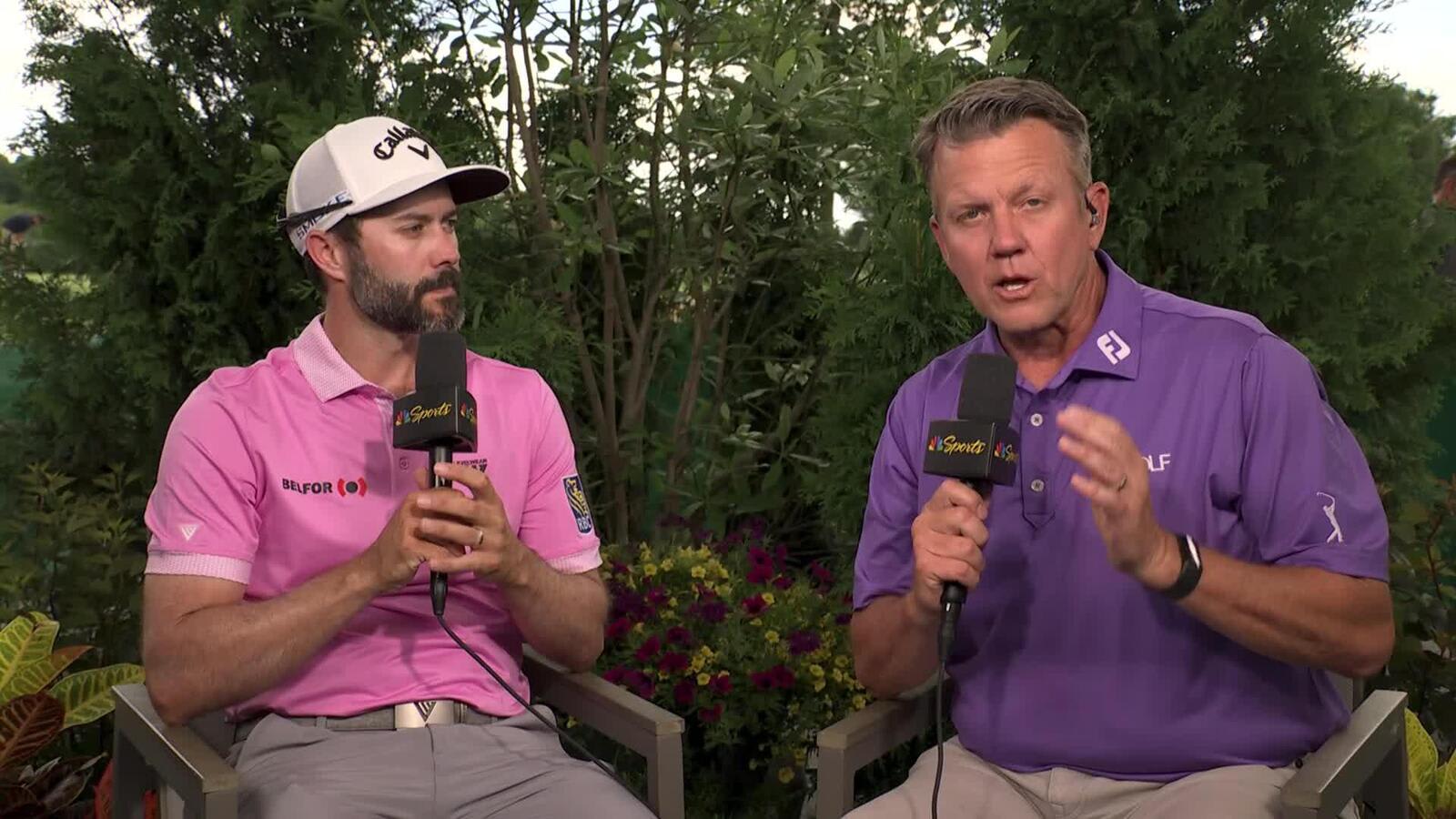 Adam Hadwin's interview after Round 1 of the Memorial