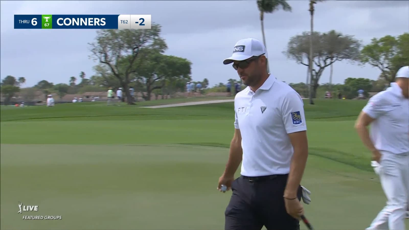 Corey Conners makes birdie at Cognizant Classic