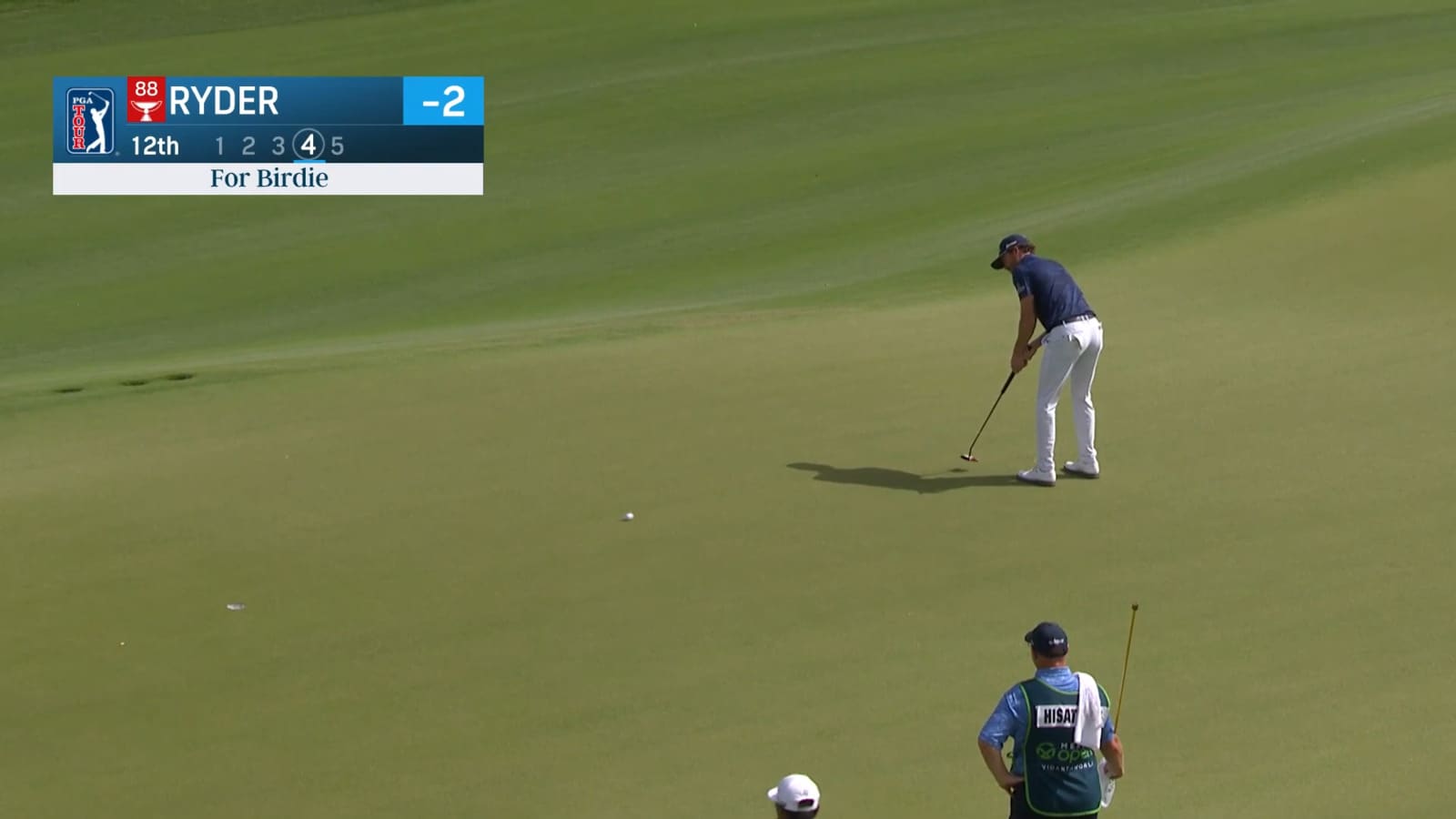 Sam Ryder jars 19-foot birdie putt at Mexico Open