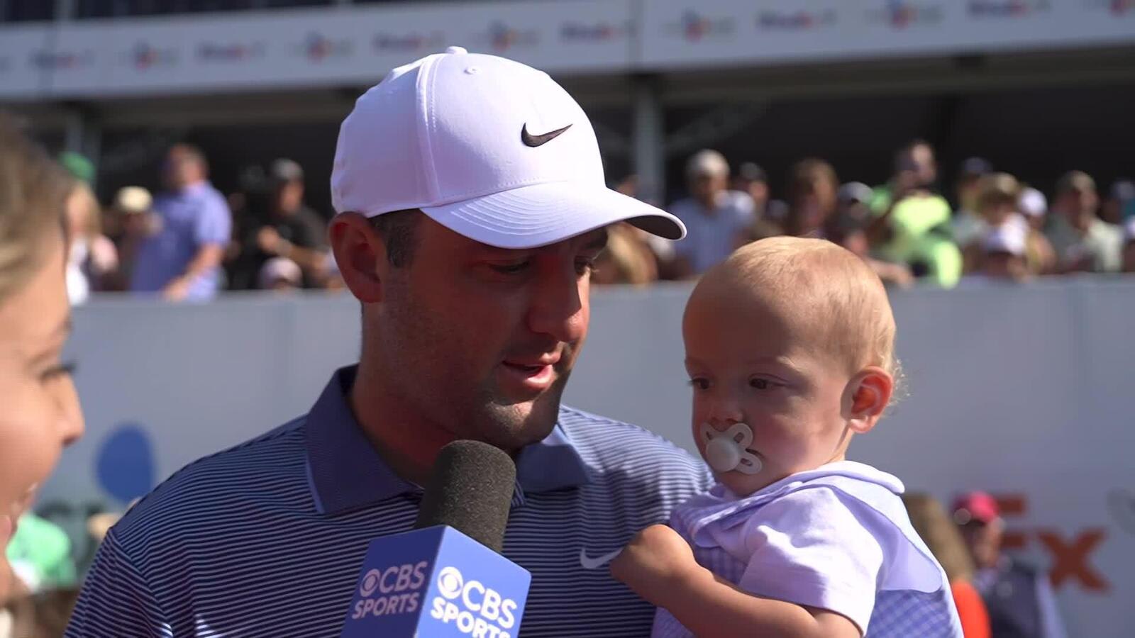 Scottie Scheffler’s interview after winning the THE CJ CUP