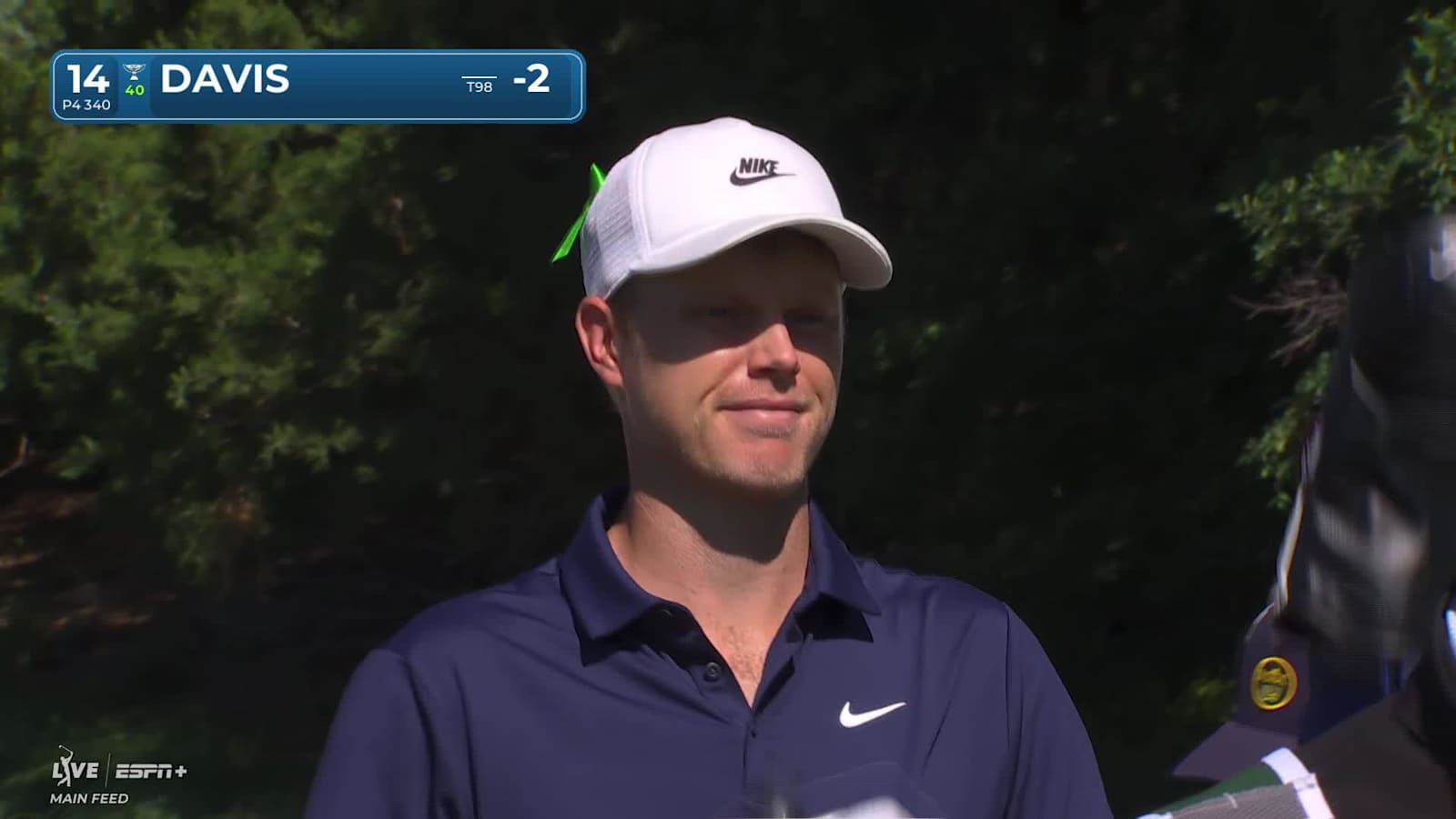 Cam Davis drives the green to set up birdie at THE CJ CUP