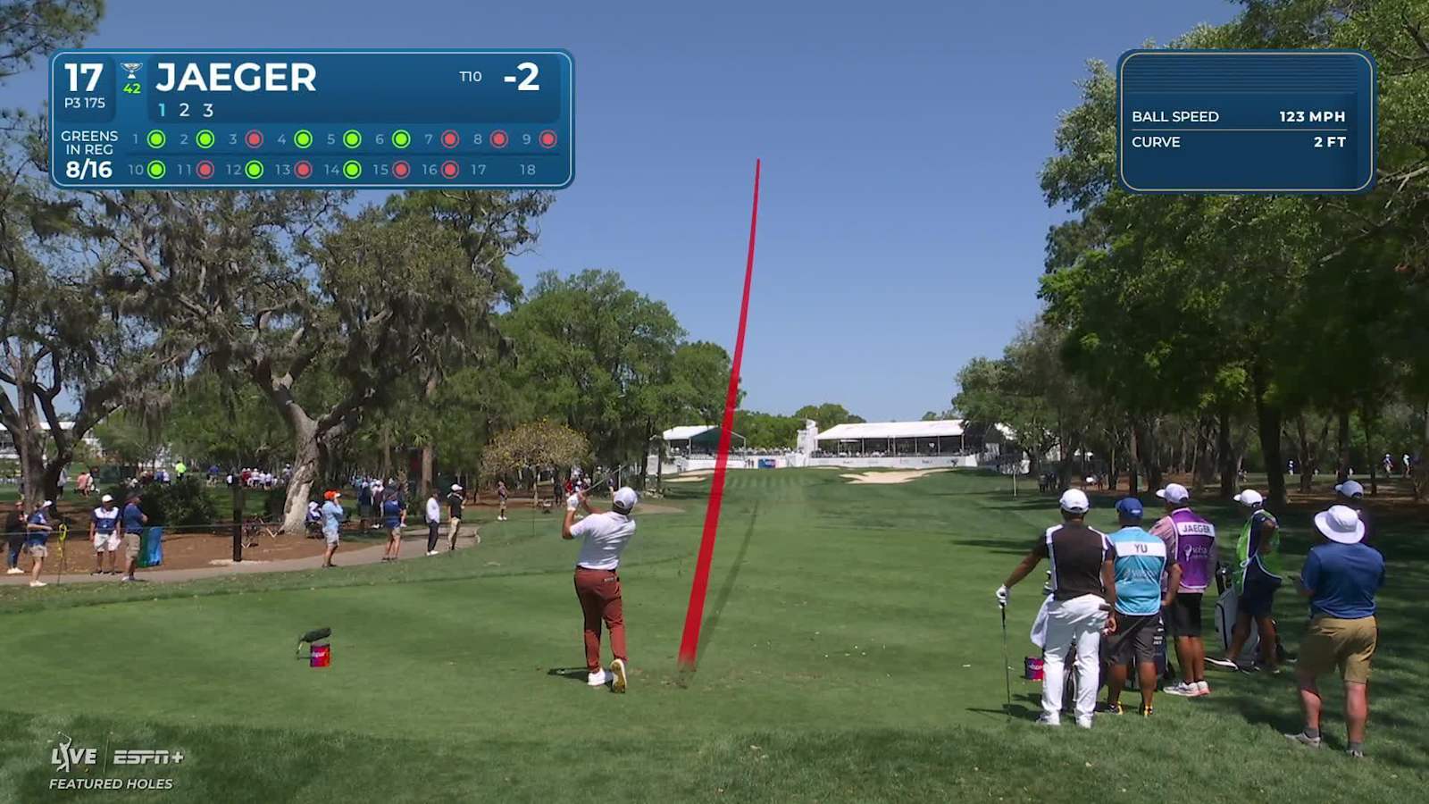 Stephan Jaeger hits tee shot tight and birdies at Valspar