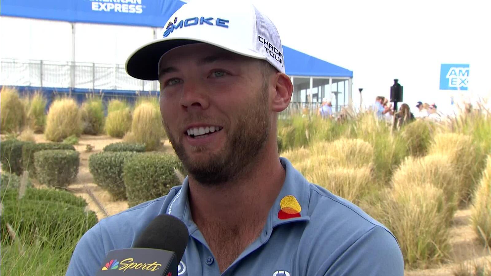 Sam Burns' interview after Round 2 of The American Express
