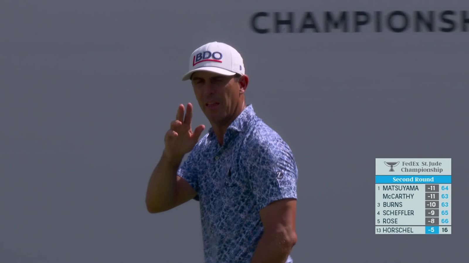 Billy Horschel makes back-to-back birdies on No. 17 at FedEx St. Jude