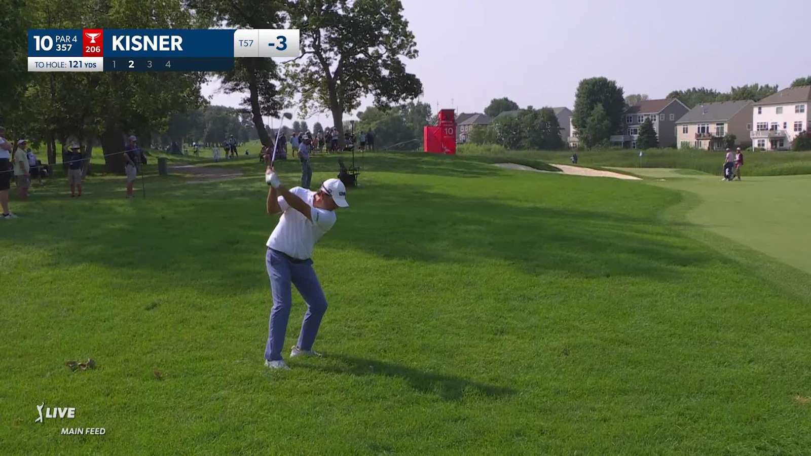 Kevin Kisner goes flag hunting to set up birdie at 3M Open