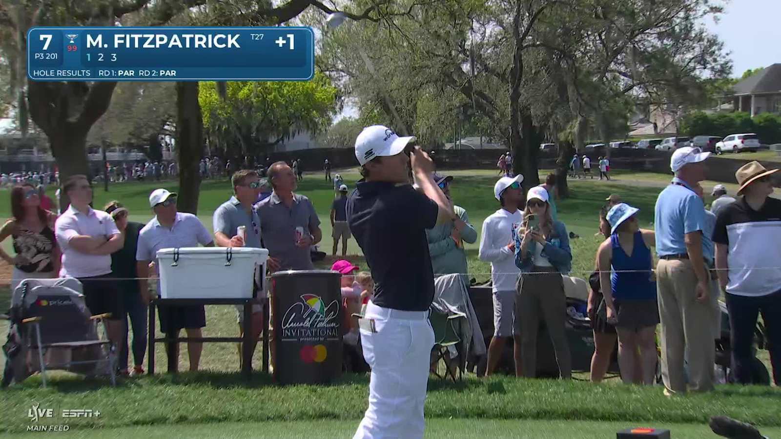 Matt Fitzpatrick uses nice tee shot to set up birdie at Arnold Palmer Invitational