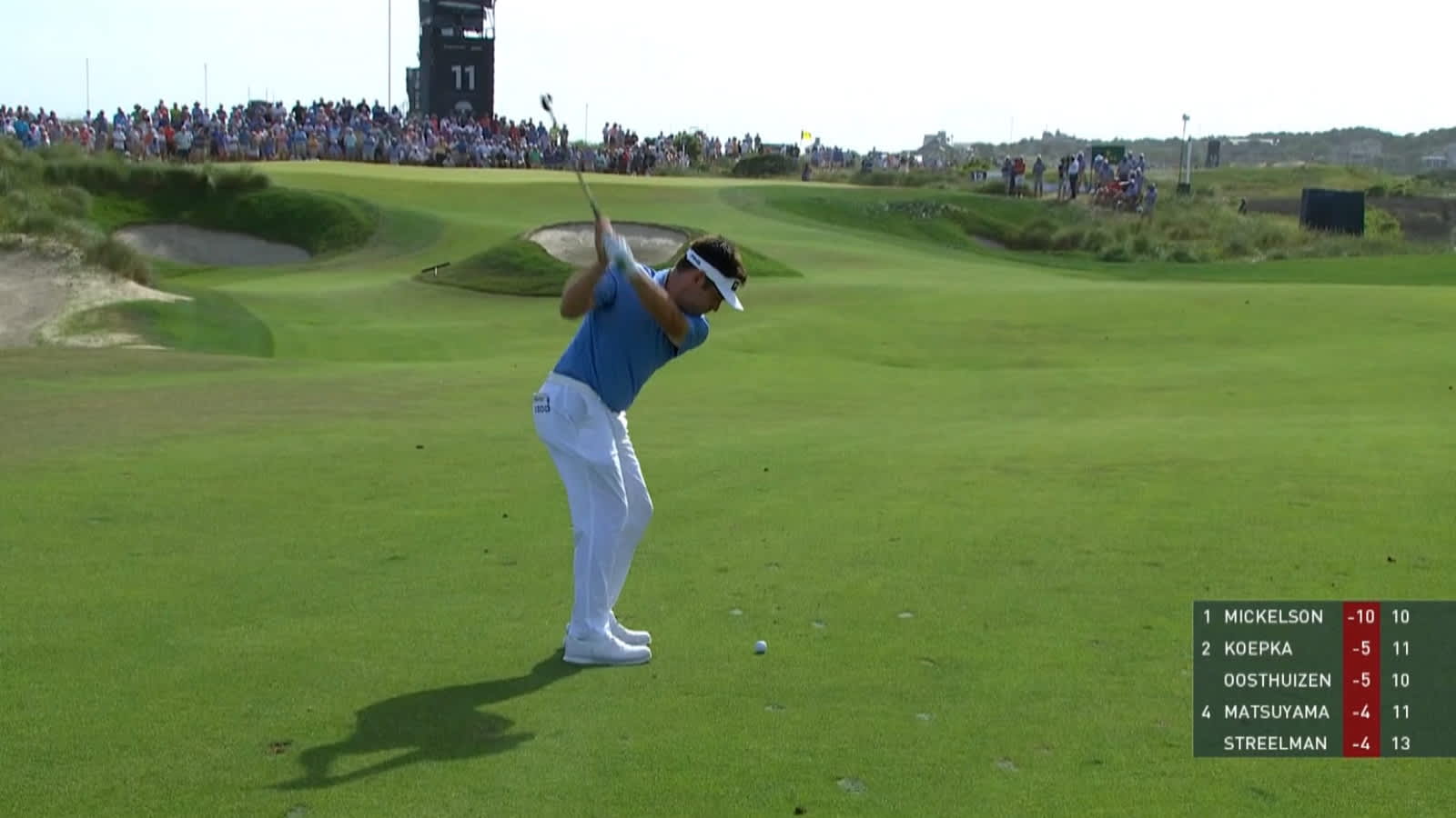 Louis Oosthuizen's nice wedge sets up birdie at the PGA Championship
