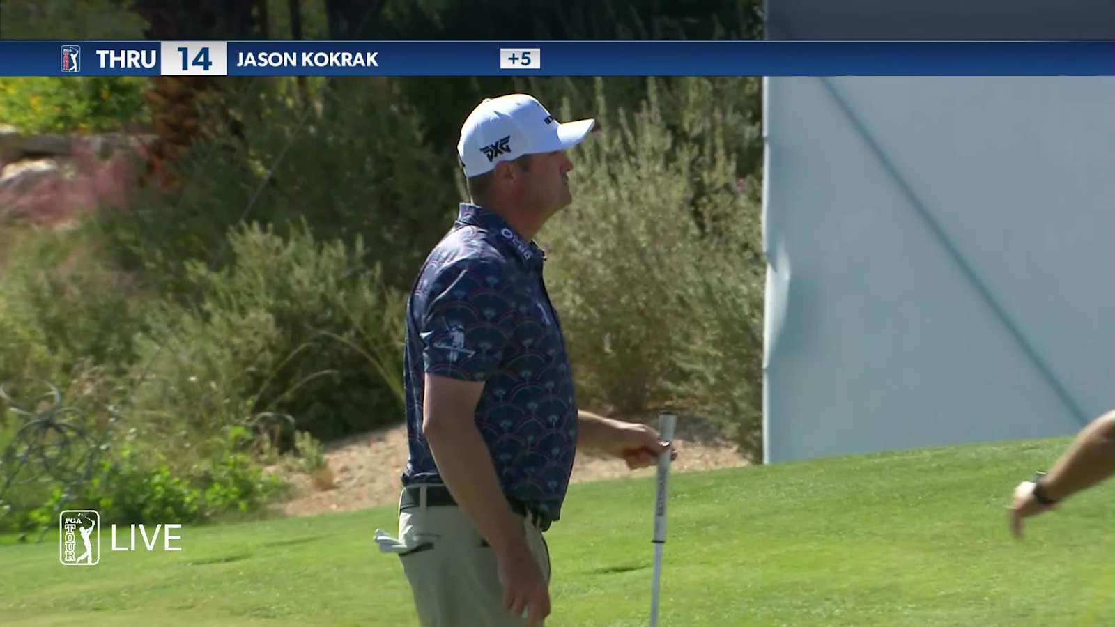 Jason Kokrak reaches in two to set up birdie at THE CJ CUP