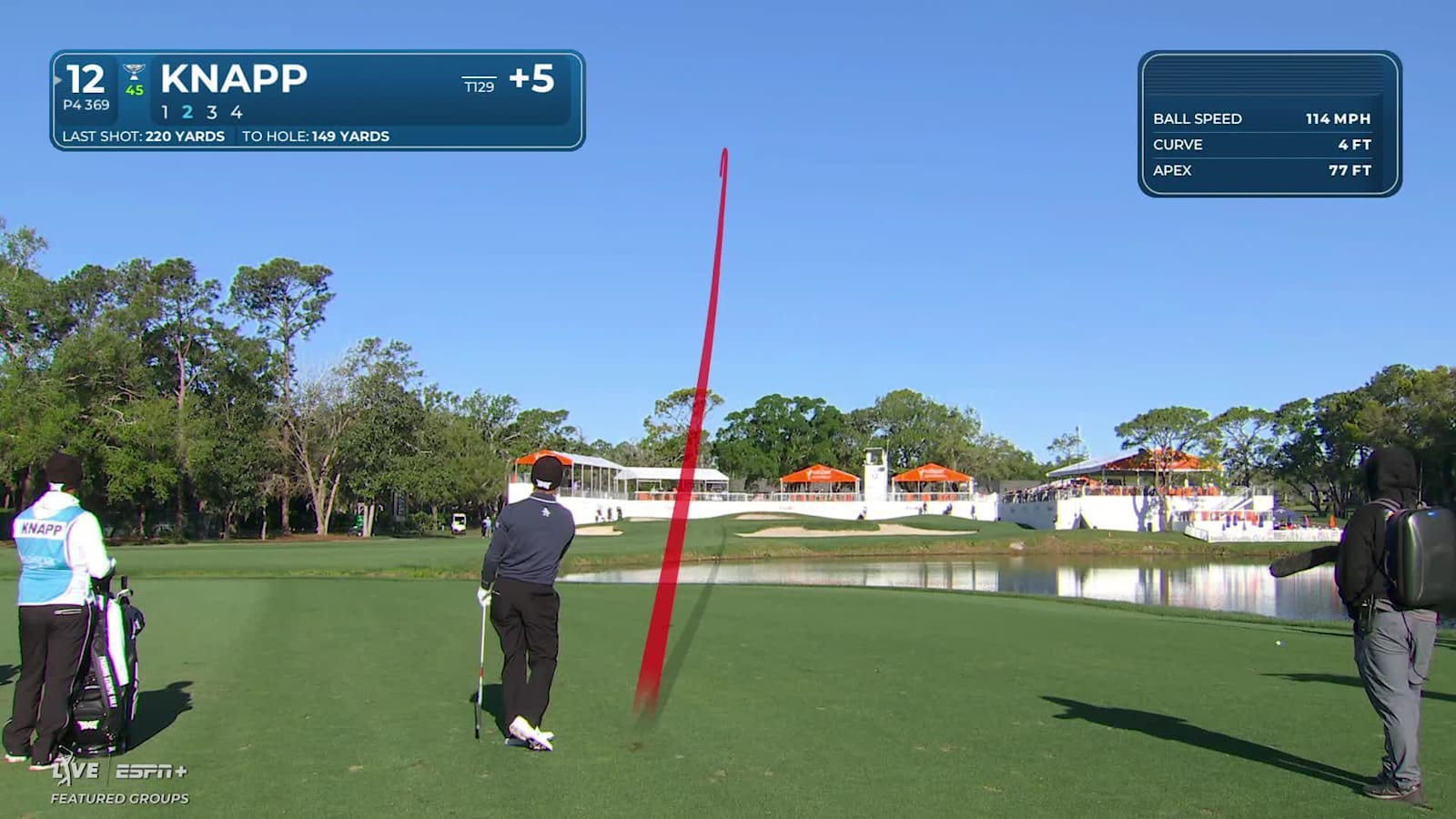 Jake Knapp hits it close to set up birdie at Valspar